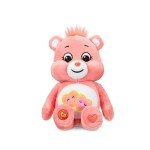 Care Bears 22033 9 Inch Bean Plush Love-A-Lot Bear, Collectable Cute Plush Toy, Cuddly Toys for Children, Soft Toys for Girls and Boys, Cute Teddies Suitable for Girls and Boys Aged 4 Years +