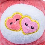 Care Bears 22033 9 Inch Bean Plush Love-A-Lot Bear, Collectable Cute Plush Toy, Cuddly Toys for Children, Soft Toys for Girls and Boys, Cute Teddies Suitable for Girls and Boys Aged 4 Years +