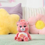 Care Bears 22033 9 Inch Bean Plush Love-A-Lot Bear, Collectable Cute Plush Toy, Cuddly Toys for Children, Soft Toys for Girls and Boys, Cute Teddies Suitable for Girls and Boys Aged 4 Years +