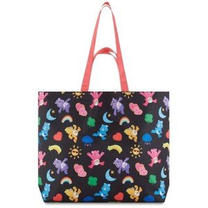 Care Bears Nylon Tote bag - Girls, Boys, Teens, Adults - All Over Print Single Handle Nylon Tote Handbag