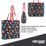 Care Bears Nylon Tote bag - Girls, Boys, Teens, Adults - All Over Print Single Handle Nylon Tote Handbag