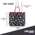 Care Bears Nylon Tote bag - Girls, Boys, Teens, Adults - All Over Print Single Handle Nylon Tote Handbag