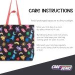 Care Bears Nylon Tote bag - Girls, Boys, Teens, Adults - All Over Print Single Handle Nylon Tote Handbag