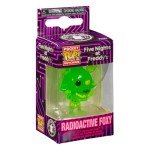 Funko Pop Keychain: Five Nights at Freddy's - Radioactive Foxy - FNAF Novelty Keyring - Collectable Mini Figure - Stocking Filler - Gift Idea - Official Merchandise - Video Games Fans