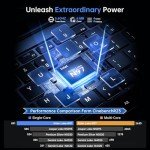 ACEMAGIC 2025 Laptop,17.3-Inch FHD Display Laptop Computer with Quad Core-12th Alder Lake N97(Up to 3.6GHz), 16GB RAM DDR4 512GB ROM Laptop Computer, 6000Mah Battery,Silver