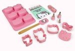 Handstand Kitchen Hello Kitty Ultimate Baking Party Set with Cupcake Mold, Cookie Cutters and More