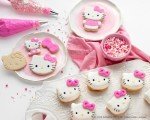 Handstand Kitchen Hello Kitty Ultimate Baking Party Set with Cupcake Mold, Cookie Cutters and More