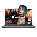 2025 Gaming Laptop with AMD Ryzen7, 8-core processor (Up to 4.5GHZ),16GB DDR4 RAM 512GB SSD ,WIFI 6, 15.6 inch HD Display,54.72Wh Battery，Windows 11, Laptops Computers for Gamer Business Office