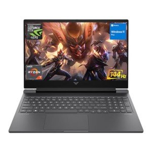 HP Victus 16.1 Ryzen 7 RTX 4070 Premium Gaming Laptop, 16.1" FHD 144Hz, AMD Ryzen 7 8845HS (Beats i7-1355U), NVIDIA GeForce RTX 4070, 64GB DDR5 RAM, 2TB SSD, HDMI, Wi-Fi 6, Windows 11 Pro