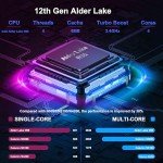 SAINTDISE 15.6" Laptop Computer - Quad-Core N95 Processor (Up to 3.4GHz) Laptop PC 16GB DDR4 512GB SSD, Students Business Laptop Support Touch ID,WiFi, BT4.2, HDMI, USB 3.0