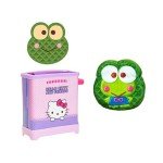 COOKEEZ MAKERY Hello Kitty® and Friends Toasty Treatz Toaster with Scented Plush | Make A Soft and Squishy Surprise Plush Friend | Pop-in-Bread and See A Surprise Plush Pop Up