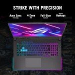 ASUS ROG Strix G17 Gaming Laptop, 17.3" FHD 144Hz, AMD Ryzen 9 7845HX, GeForce RTX 4070, 64GB DDR5 RAM, 2TB PCIe M.2 SSD, HDMI, USB 3.2 Gen 1, Wi-Fi 6, RGB Backlit Keyboard, Windows 11 Pro, Black