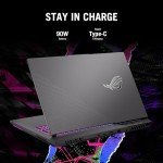 ASUS ROG Strix G17 Gaming Laptop, 17.3" FHD 144Hz, AMD Ryzen 9 7845HX, GeForce RTX 4070, 64GB DDR5 RAM, 2TB PCIe M.2 SSD, HDMI, USB 3.2 Gen 1, Wi-Fi 6, RGB Backlit Keyboard, Windows 11 Pro, Black