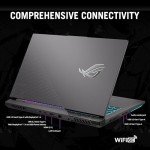 ASUS ROG Strix G17 Gaming Laptop, 17.3" FHD 144Hz, AMD Ryzen 9 7845HX, GeForce RTX 4070, 64GB DDR5 RAM, 2TB PCIe M.2 SSD, HDMI, USB 3.2 Gen 1, Wi-Fi 6, RGB Backlit Keyboard, Windows 11 Pro, Black