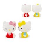 Sanrio Hello Kitty and Mimmy Ceramic Salt and Pepper Shakers, Set of 2 | Spice Dispenser Storage Canisters