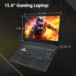 ASUS TUF A15 Gaming Laptop, AMD Ryzen 7 7435HS Processor, NVIDIA GeForce RTX 3050, 15.6 inch Full HD Display, 32GB DDR5 RAM, 1TB SSD, Backlit Keyboard, Windows 11 Home, Wi-Fi, Alpacatec Accessory