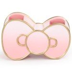Jay Franco Hello Kitty Bow Toothbrush Holder - Pink Resin Pencil Holder - Bathroom Storage