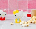 Sanrio Hello Kitty and Mimmy Ceramic Salt and Pepper Shakers, Set of 2 | Spice Dispenser Storage Canisters