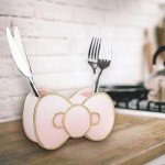 Jay Franco Hello Kitty Bow Toothbrush Holder - Pink Resin Pencil Holder - Bathroom Storage