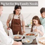 Bazova 24 Pcs Pots and Pans Set Non Stick Ceramic Cookware Set,Healthy Non Toxic Kitchen Cookware Sets with Large Capacity,Induction Compatible,Dishwasher Safe,PFAS/PTFE/PFOA/PFOS Free,Cream White