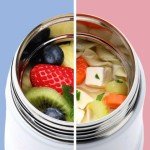 Zojirushi SW-EAE35KT Stainless Steel Food Jar, 12-Ounce, Hello Kitty Collection 50th Anniversary LTD