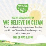 GreenLife 20” Extra Large Electric Griddle, Non-Toxic PFAS & PFOA-Free Ceramic Nonstick, Temperature Control, Quick Even Heating, Removable Drip Tray, Pancakes, Eggs, Sausage, Easy Clean, Pink