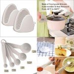 Silicone Kitchen Cooking Utensils Set - Heat Resistant/Non-stick/Non Toxic/BPA Free Silicon Spoons Spatula Whisk Tongs Wooden Handle Kitchen Gadgets Utensil Set with Holder (Khaki)
