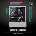 Corsair iCUE 220T RGB Airflow Tempered Glass Mid-Tower Smart Case, White