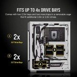 Corsair iCUE 220T RGB Airflow Tempered Glass Mid-Tower Smart Case, White