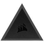 Corsair iCUE LC100 Case Accent Lighting Panels - Mini Triangle - 9X Tile Starter Kit (81 RGB LEDs with Light Diffusion, Simple Magnetic Attachment, iCUE Lighting Node PRO Included)