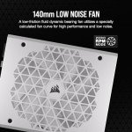 CORSAIR RM1000x Shift Fully Modular ATX Power Supply - 80 Plus Gold - ATX 3.0 - PCIe 5.0 - Zero RPM - Modular Side Interface - White