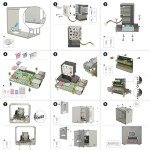 ElectroCookie Raspberry Pi 5 Case, Aluminum Mini Tower Case with Cooling Fan and Color Changing Ambient Light (Pink)