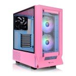 Thermaltake Ceres 350 MX/Bubble Pink/Mid Tower/CT140 ARGB Fan*2/CT140 Fan*1/Mesh & TG Front Panel/Hidden-Connector MB/CA-1Z3-00MAWN-00