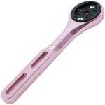 JRC Components Amplitude Underbar Computer Mount for Road & Gravel Bikes | Compatible with Garmin Edge Computers | Lightweight Aero Handlebar Mount for Bicycles (Pink)