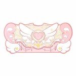 GeekShare Large Gaming Mouse Pad Kawaii Pink Non-Slip Rubber Back Mouse Pad Big Waterproof Desk Mat for Keyboard and Mouse Perfect for Gaming,or Home Office Work - Star Wings（Super Dense Cloth）