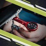 JRC Components Amplitude Underbar Computer Mount for Road & Gravel Bikes | Compatible with Garmin Edge Computers | Lightweight Aero Handlebar Mount for Bicycles (Pink)