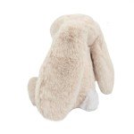 Best Pet Supplies Interactive Bunny Buddy Dog Toy with Crinkle and Squeaky Enrichment for Small and Medium Breed Puppies or Dogs, Cute and Plush - Bunny (Beige)