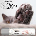 The Blissful Cat Paw Butter, Moisturizer for Dry Paw Pads, Softens and Protects Rough Feet, Versatile, Lick-Safe Balm, 0.15 oz.