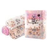 MIWOPET 3 Pack Cat and Dog Blanket Soft & Warm Fleece Flannel Sleep Mat, Great Pet Throw for Puppy, Kitten,Cats,Small Dogs (Small 23" x 15")