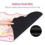 GeekShare Large Gaming Mouse Pad Kawaii Pink Non-Slip Rubber Back Mouse Pad Big Waterproof Desk Mat for Keyboard and Mouse Perfect for Gaming,or Home Office Work - Star Wings（Super Dense Cloth）