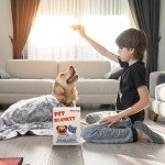 Stuffed Premium Soft Dog Blanket, with Flannel Grey Cute Paw Print, 24 * 32 inches, Cat Blanket Puppy Pads Supplies Dog Products Stuff Essentials