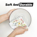 Artoid Mode Wildflower Floral Spring Kitchen Towels Dish Towels, 18x26 Inch Farmhouse Summer Decoration Hand Towels Set of 2