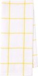 KAF Home Pantry Lemons All Over Kitchen Dish Towel Set of 4, Cotton, 18 x 28-inch