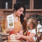 5Pcs Funny Country Kitchen Dish Towel Set, Absorbent Floral Kitchen Dish Tea Towels Quick Dry Cloth, Cute House Bath Bar Hand Dishcloths Decorative Christmas Birthday Gift for Mom Women Friend