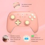 8Bitdo Ultimate 2C Wireless Controller (Hall Effect Joystick Update) for Windows PC and Android, with 1000Hz Polling Rate, Remappable L4/R4 Bumpers, Rumble Vibration and Turbo Function (Pink)