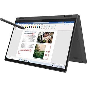 Lenovo Flex 5 2-in-1 Touchscreen Laptop, 14" FHD 1080p, AMD Ryzen 7 4700U 8-Core, 16GB 3200MHz RAM, 1TB SSD, FP Reader, Backlit KB, USB-C, Webcam, Mytrix Active Pen, Win 10