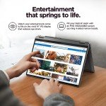 Lenovo IdeaPad Flex 5i - (2023) - Everyday Notebook - 2-in-1 Laptop Computer - Windows 11-14" WUXGA Touchscreen - 8GB Memory - 256GB Storage - Intel Core i3-1215U - Fingerprint Reader - Storm Grey