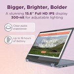 Lenovo IdeaPad Flex 3i Chromebook Laptop, Intel® UHD Graphics, 15.6” FHD Display, Intel Pentium N6000, 8GB RAM, 128GB SSD, 1920x1080 px, Touchscreen, Chrome OS, Abyss Blue