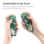GeekShare Protective Case Slim Cover Case Compatible with Switch OLED and Joy Con - Shock-Absorption and Anti-Scratch Skin Case for OLED Switch - Bunny Garden