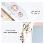 GeekShare Switch Case Compatible with Switch/Switch OLED - Travel Crossbody Switch Carrying Case with Adjustable Shoulder Strap for Switch Console Joy-Con & Accessories